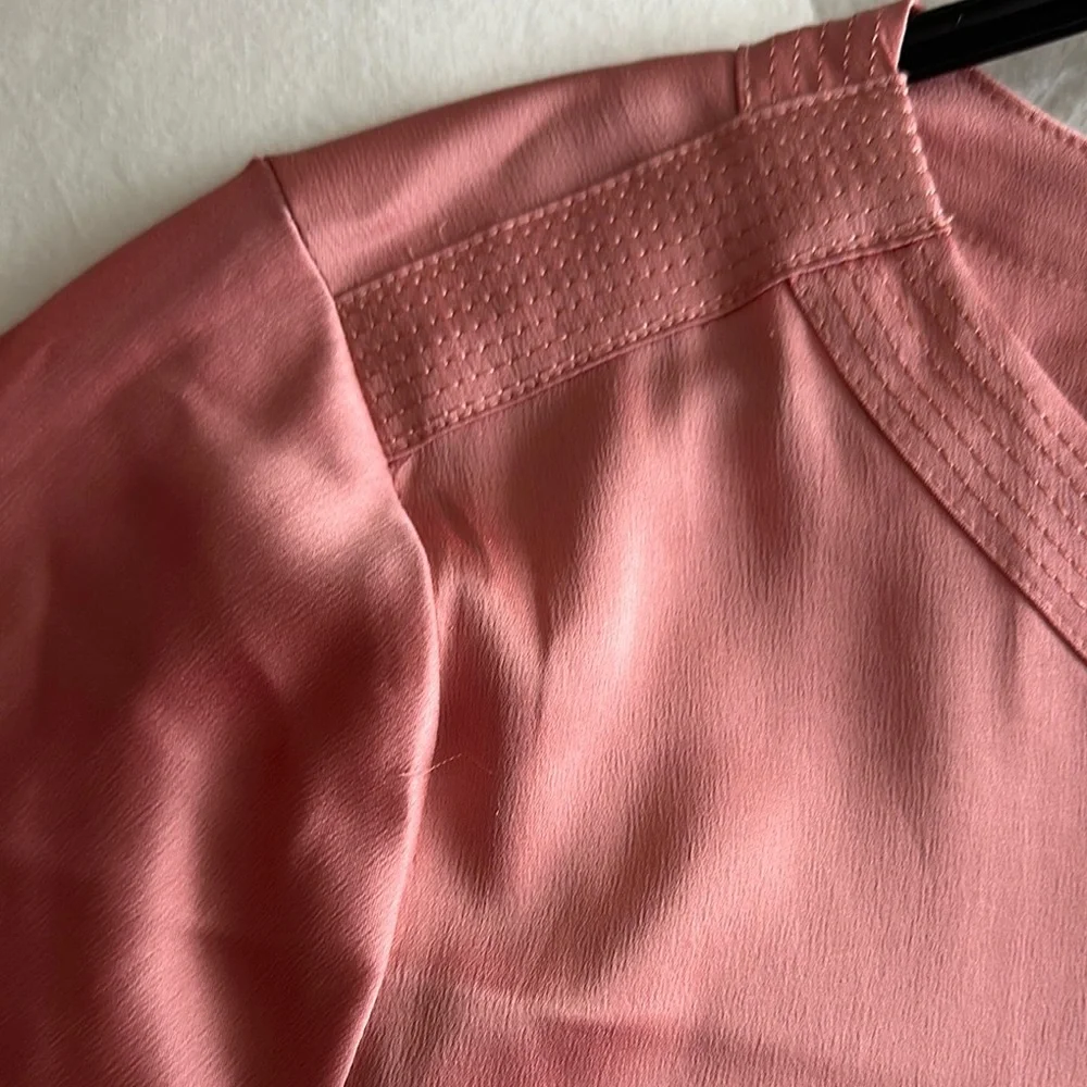 Ann Taylor Dusty Rose Top - Picture 2 of 11